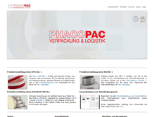 Tablet Screenshot of phacopac.de